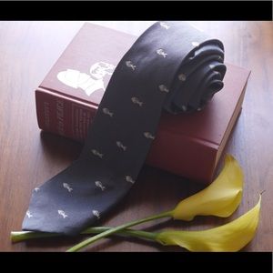 Hickey Freeman 100% silk tie Made in USA